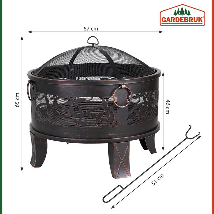 Actual product image Gardebruk Fire basket (67 cm)