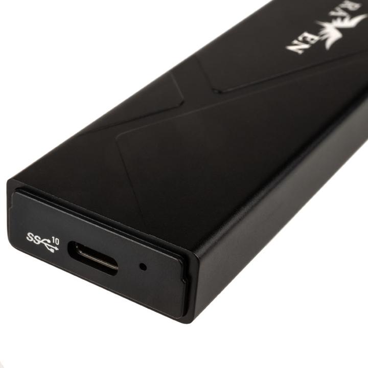Produktbild Silverstone SST-RVS03 M.2 SSD-Gehäuse, USB-C (M.2 2280)