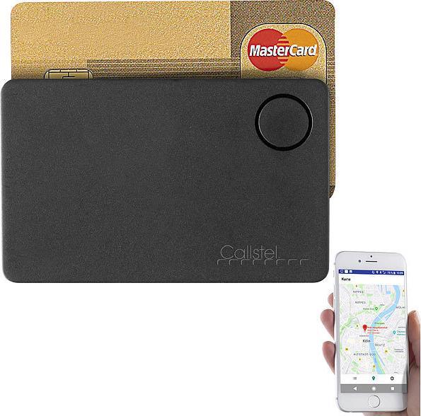 Produktbild Callstel 4er-Set 4in1-Schlüsselfinder im Kreditkarten-Format, GPS-Ortung, App