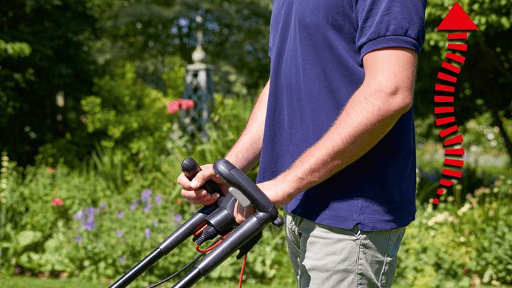 Produktbild Bosch Home & Garden Rasenmäher UniversalRotak 450, 1300 W, Schnitthö. 25-70mm, Schnittbreite 35cm (Netzbetrieb)