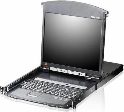 Actual product image Aten 8-Port 17" KVM Over IP Switch