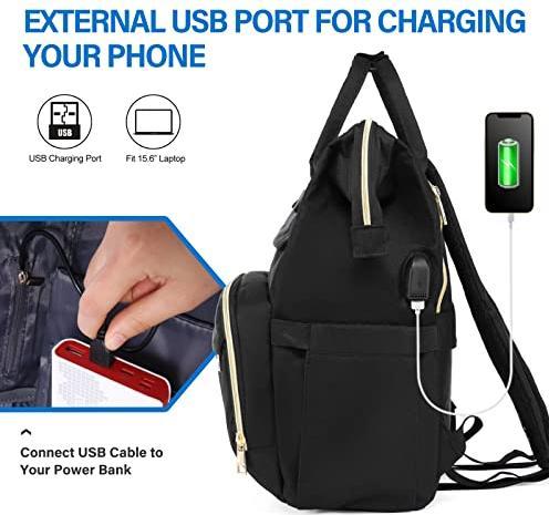 Produktbild Only-Bags.Store Rucksack, wasserdichter Laptop-Rucksack 15,6 Zoll grosser Rucksack Schulrucksack Tasche Teen mit
