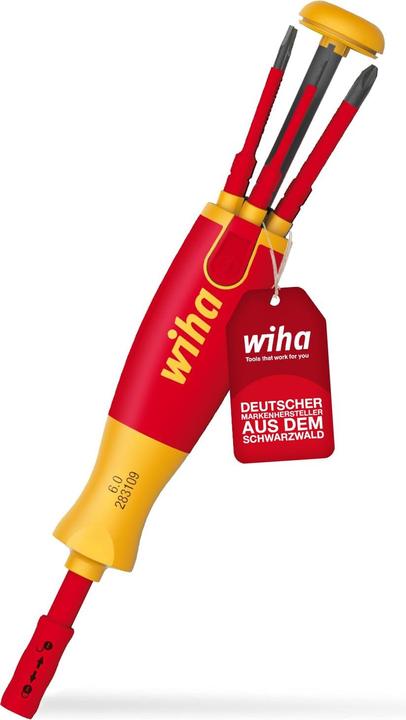 Productafbeelding Wiha Schroevendraaier met Bit Mag. Liftup| 38612 (Schroeven met sleufkop)