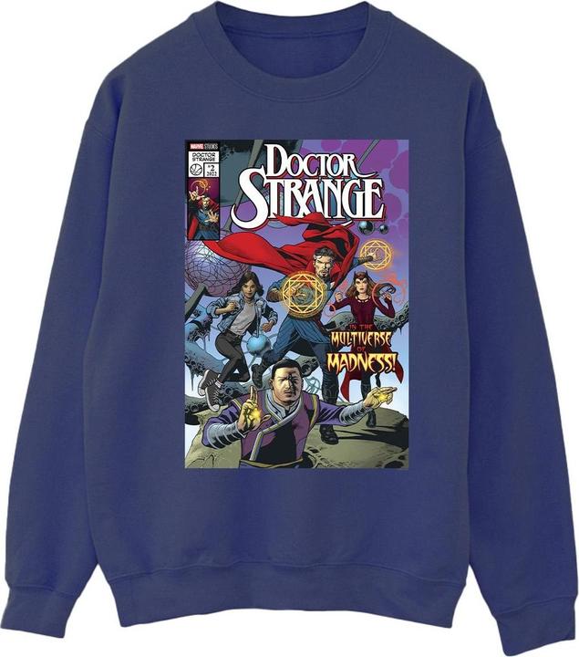 Actual product image Mens Doctor Strange Comic Circles Sweatshirt (XL)