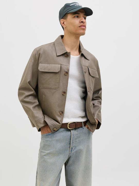 Produktbild Jack & Jones Lederjacke Lederjacke (L)