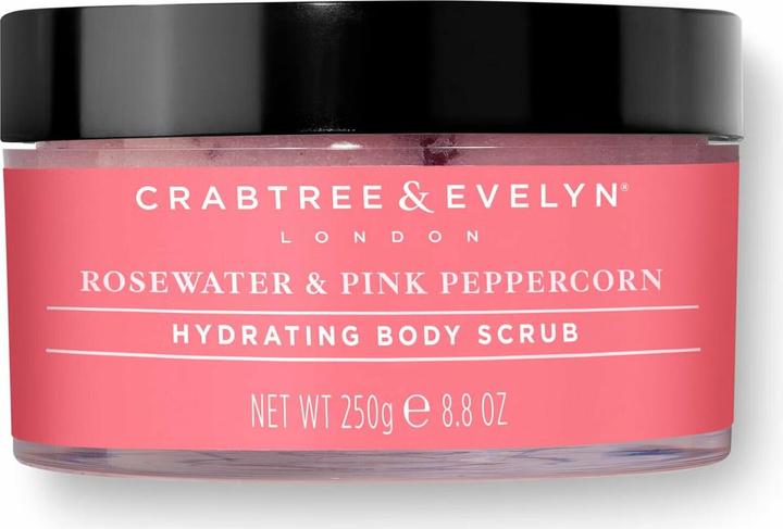 Produktbild Clarins Crabtree & Evelyn Rosewater and Pink Peppercorn Body Scrub 8.8oz