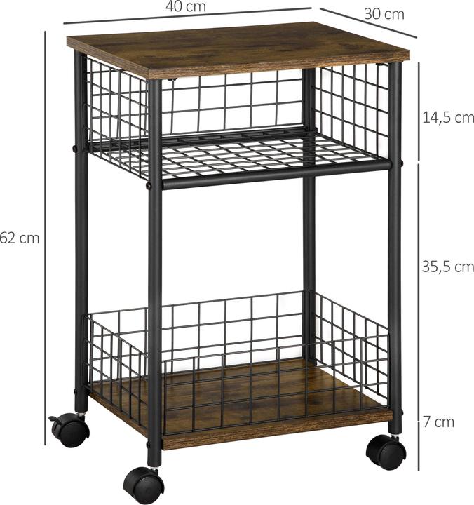 Produktbild Homcom Küchenwagen