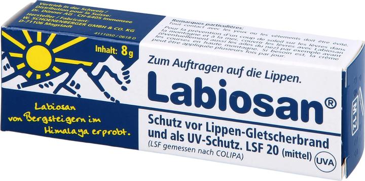 Actual product image Schönenberger Labiosan ointment, 8 g ointment