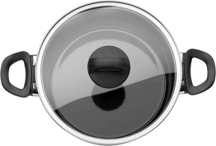 Produktbild Silit Topfset Induktion Kochtopfset 4tlg Glasdeckel Modesto Line Silargan (24 cm, Pfannenset + Topfset, Edelstahl)