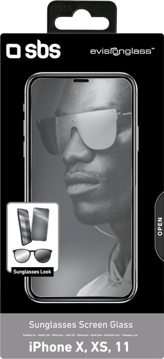 Immagine prodotto SBS Pellicola protettiva per occhiali da sole per iPhone 11 Pro/XS/X (1 Pezzo/i, Apple iPhone XS, Apple iPhone 11 Pro, Apple iPhone X)