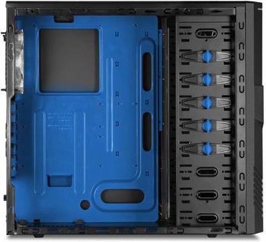Actual product image Sharkoon T9 Value, Blue Edition (ATX)