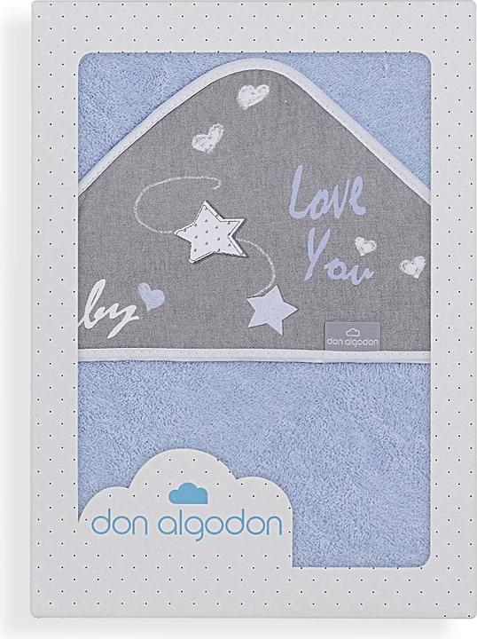 Produktbild Don Algodon BADETUCH - 100X100 - 400 GSM BAUMWOLLE FROTEE - -BLAU