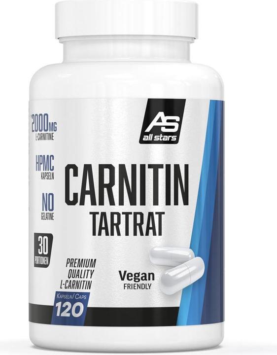 Immagine prodotto All Stars L-Carnitin Tartrat (120 Pezzo/i, Pillole, 150 g)