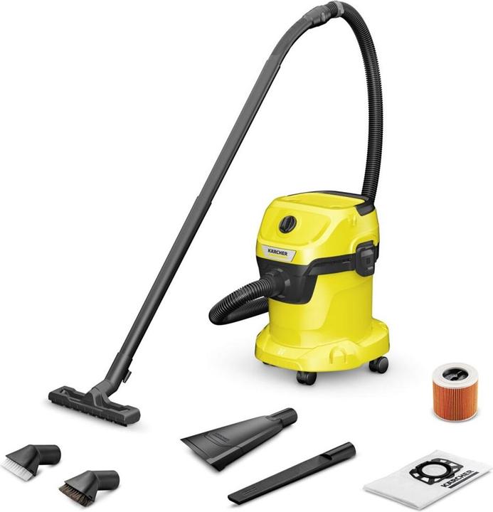 Actual product image Kärcher Vacuum Cleaner WD3V-15/ 4/20CarYYYEU1.628-121. (Wet dry vacuum cleaner)