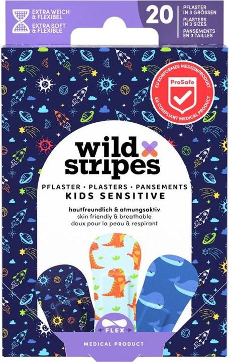 Image du produit Wild Stripes Schn Schuerfwu Kids Spa 20 (20 x)