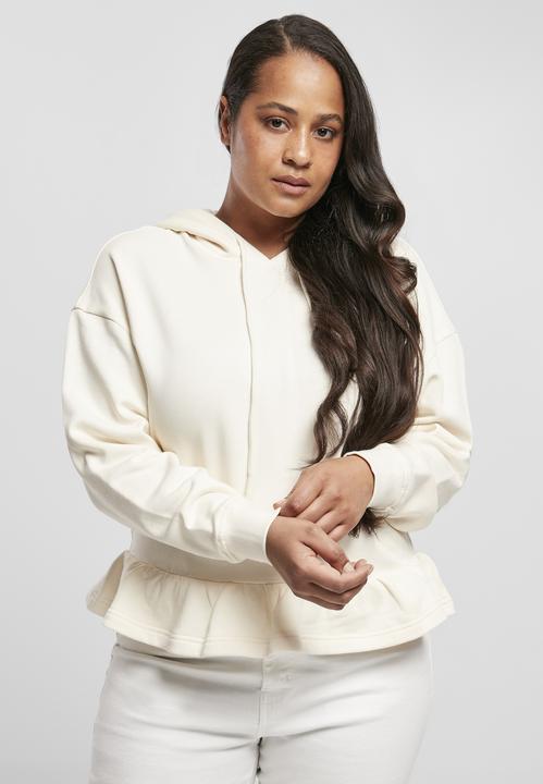 Actual product image Urban Classics Ladies Organic Volants Hoody (5XL)