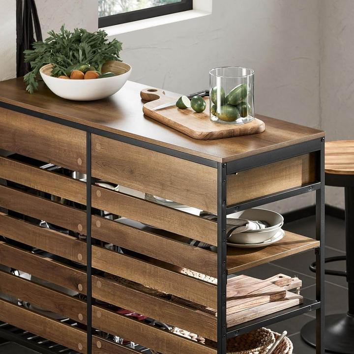 Produktbild SoBuy Kücheninsel (120 x 45 x 91 cm)
