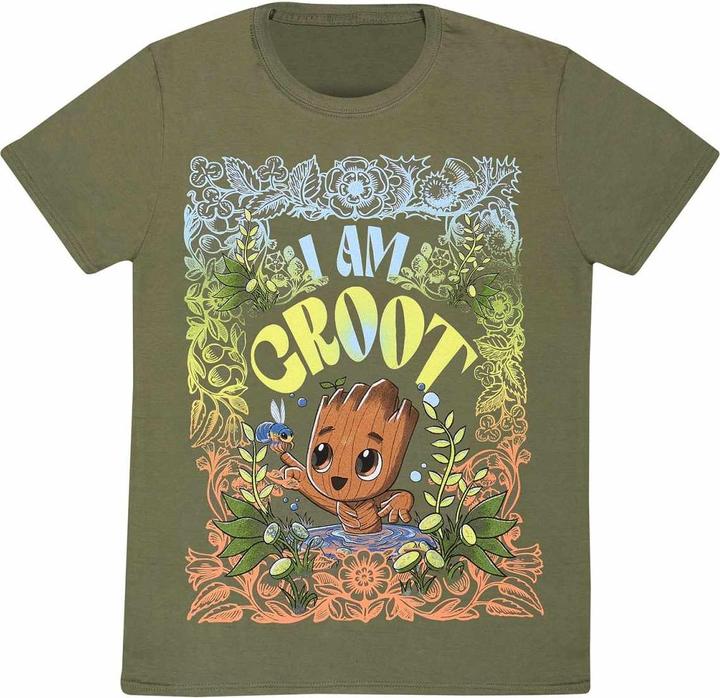 Image du produit Guardians of the Galaxy - T-shirt AM GROOT SEVENTIES STYLE - Adulte (XXL)