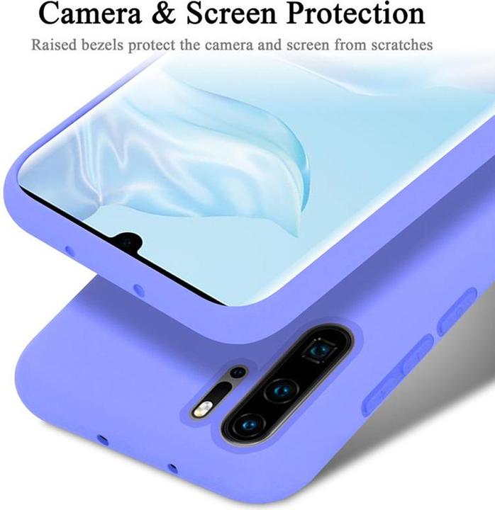 Actual product image Cadorabo TPU Liquid Silicone Case Cover (Huawei P30 Pro)