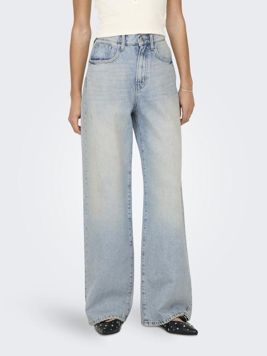 Image du produit Only ONLHOPE Hohe Taille Weiter Beinschnitt Jeans Jeans mit weitem Bein (W28/L32)