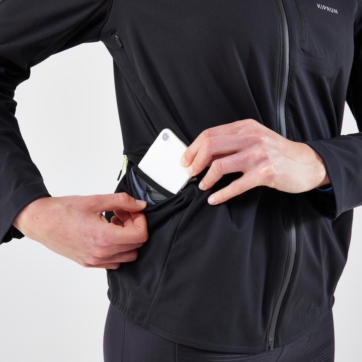Image du produit Kiprun Veste de course à pied femme - Run 900 Warm Regul noir (XS)