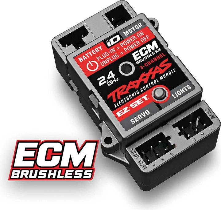 Actual product image Traxxas Brushless-System 3350KV ECM TRX-4M