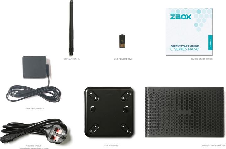 Actual product image Zotac ZBOX CI669 nano (Intel Core i7-1355U)