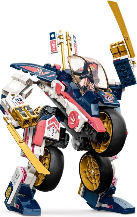 Produktbild LEGO Ninjago Soras Mech verwandelt sich in ein Rennrad (71792). (71792, LEGO Ninjago)