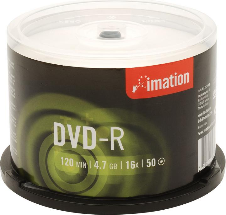 Imation Dvd-R 4.7gb, 16x (50 x)