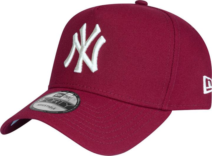 Actual product image New Era 9Forty A-Frame Trucker Cap New York Yankees cardinal