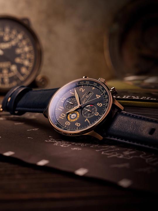 Produktbild AVI-8 AV-4011-0Q (Chronograph, 43 mm)