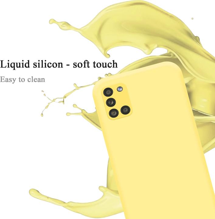 Actual product image Cadorabo TPU Liquid Silicone Case Cover (Samsung Galaxy A31)
