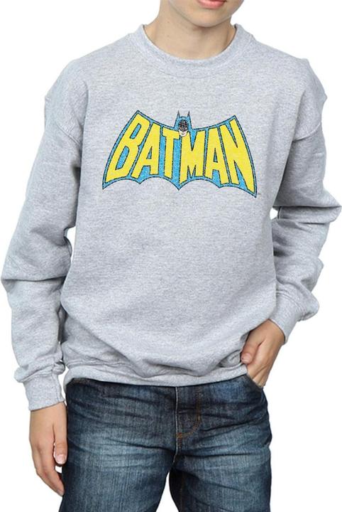 Image du produit - Sweat BATMAN CRACKLE LOGO - Garçon (128)
