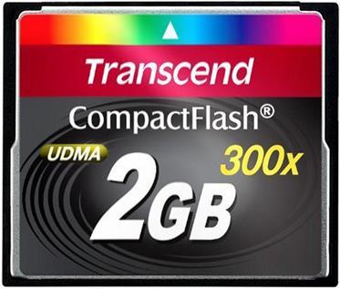 Produktbild Transcend CompactFlash Premium Card 300x (2 GB, CF)