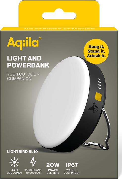 Produktbild Aqiila Lightbird BL10 - Campinglight with powerbank