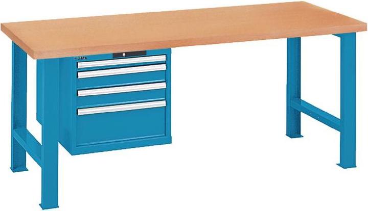 Produktbild Lista Werkbank mit Multiplexplatte (75 cm, 200 cm)