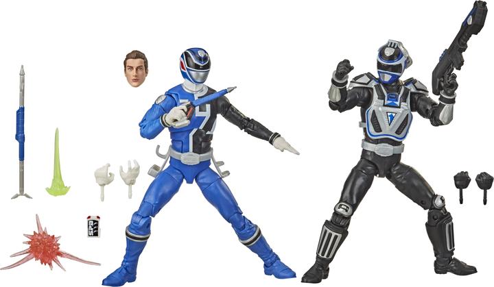 Actual product image Power Rangers S.P.D. B-Squad Blue Ranger vs. S.P.D. A-Squad Blue Ranger