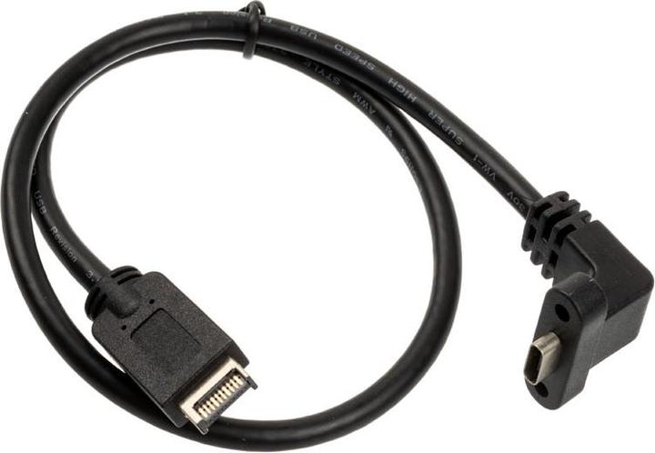 Image du produit Streacom Câble USB 3.1 Gen2 de type C 400mm ST-USB-E2C-400 (0.40 m, USB 3.2 Gen 2)