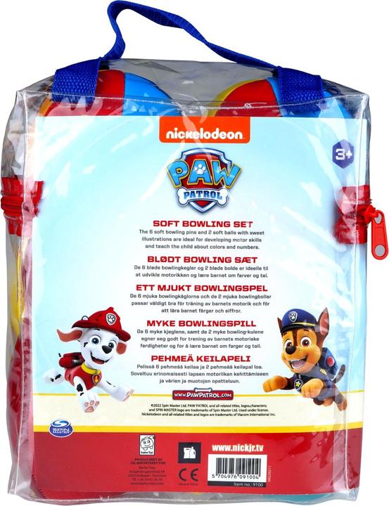 Image du produit Barbo Toys Set de bowling souple Paw Patrol