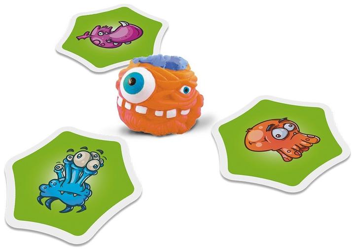 Produktbild FlexiQ Board Game with Dice & Cards 'Monsters' 112038 from 6+ Years (Französisch, Deutsch)