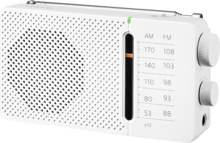 Actual product image Sangean SR36WHITE portable radio (AM, FM)
