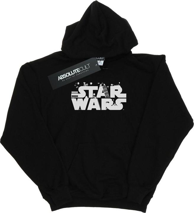 Star Wars Minimalist Logo Kapuzenpullover (XXL)