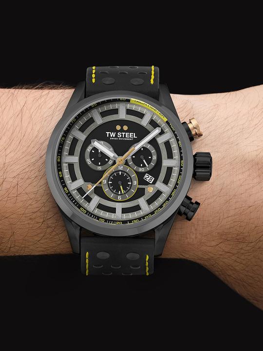 Produktbild TW-Steel SVS207 Fast Lane Chronograph Limited Edition Herrenuhr 48mm 10ATM (Chronograph)