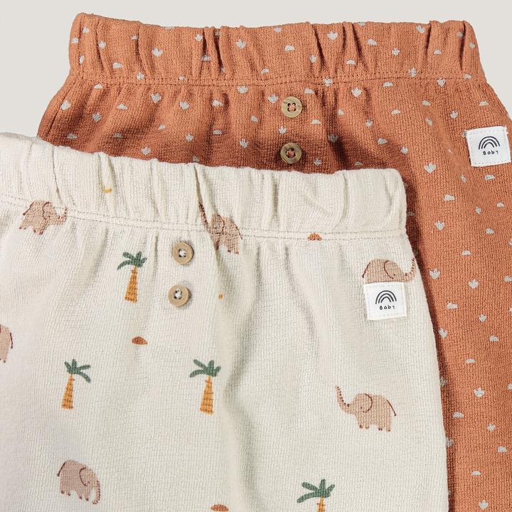 Actual product image La Redoute Collections 2-Pack Printed Harem Trousers (86)