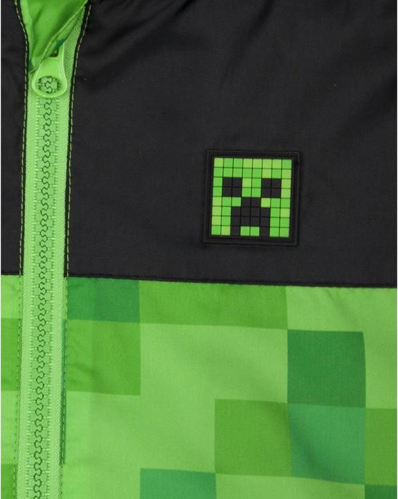 Actual product image Minecraft Jacket Waterproof With HoodÂ Boys (140)