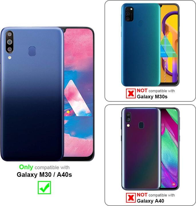 Produktbild Cadorabo Handykette für Samsung Galaxy M30 / A40s Necklace Hülle mit verstellbarem Kordelband