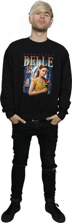 Actual product image Disney Mens Beauty And The Beast Belle Montage Sweatshirt (M)