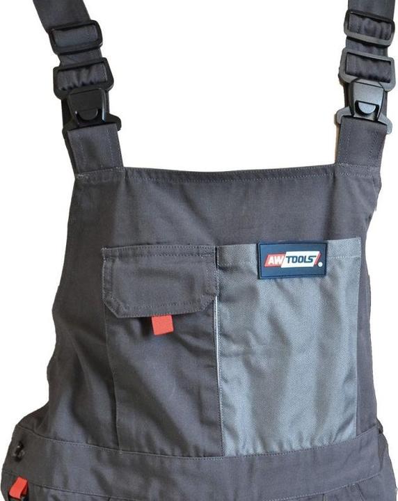 Immagine prodotto Awtools Pantaloni Con Pettorina E Bretelle Da Lavoro Con Tasche Per Ginocchiere / Xxxl (3XL)