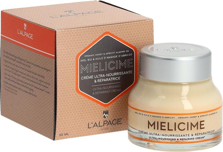 Image du produit L'Alpage Suisse L'ALPAGE Mielicime Crème ultra-nourrissante & réparatrice, 50 ml (50 ml, Crème 24h)