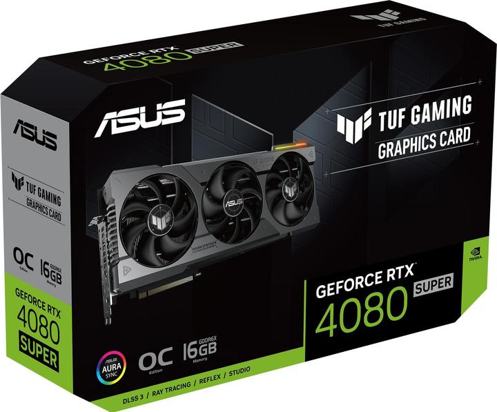 Image du produit ASUS TUF Gaming GeForce RTX 4080 SUPER OC (16 Go)